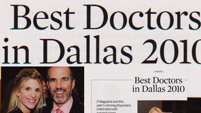 Best Doctors in Dallas 2010 Article in D Magazine